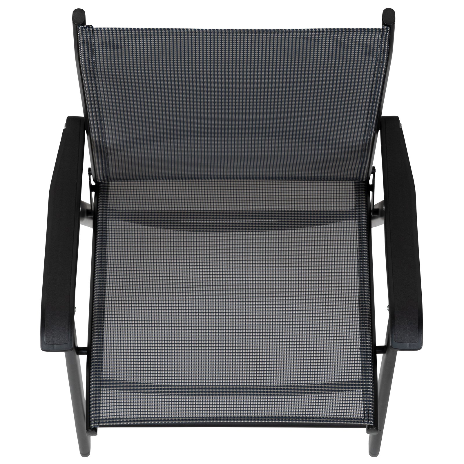 Outdoor Folding Patio Sling Chair / Portable Chair (2 Pack)