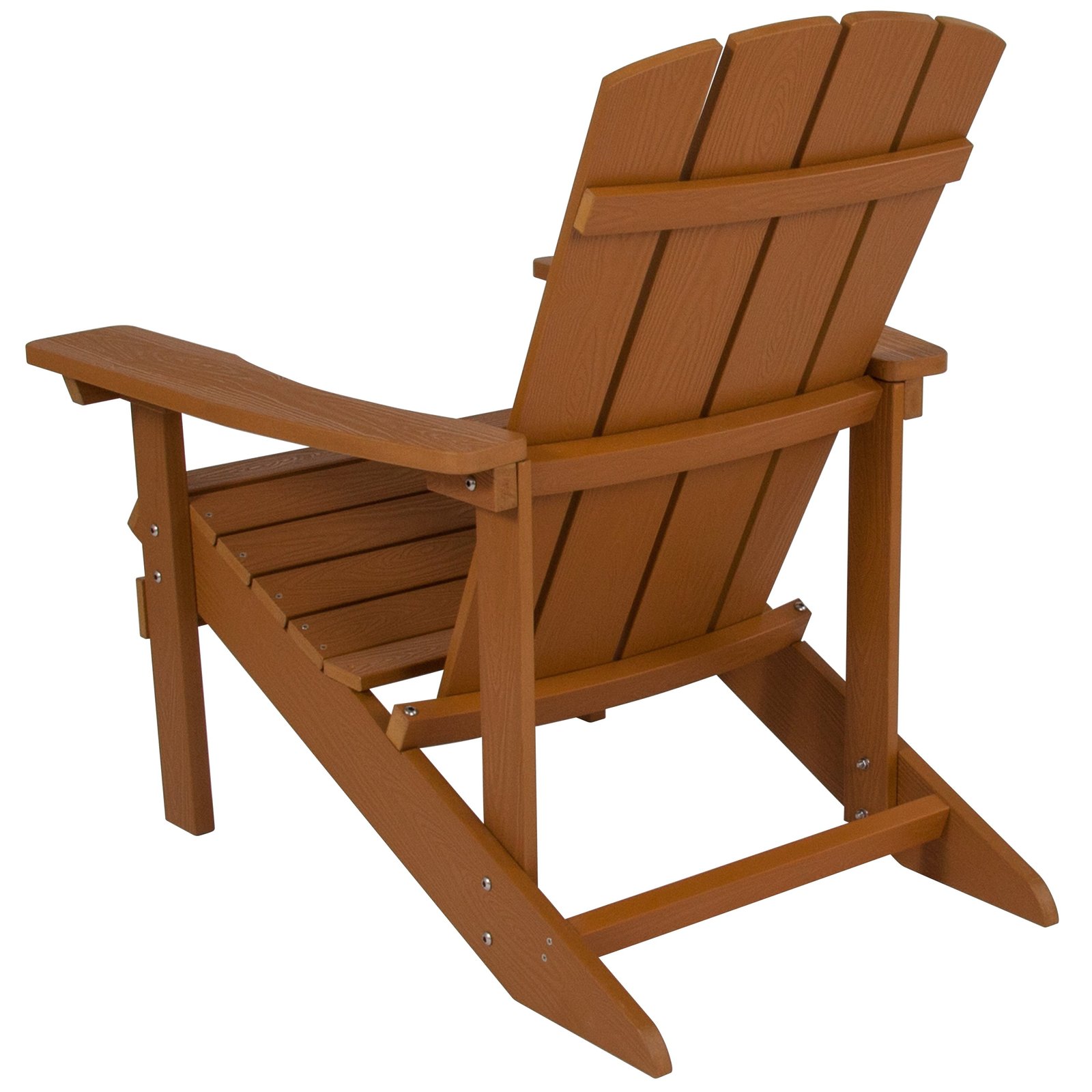 4 Pack Outdoor All-Weather Poly Resin Wood Adirondack Chairs