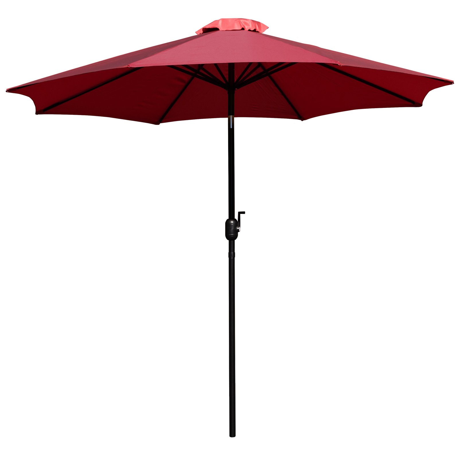 9' Outdoor Patio Umbrella-Crank & Tilt Function - 1.5" Diameter Steel Pole