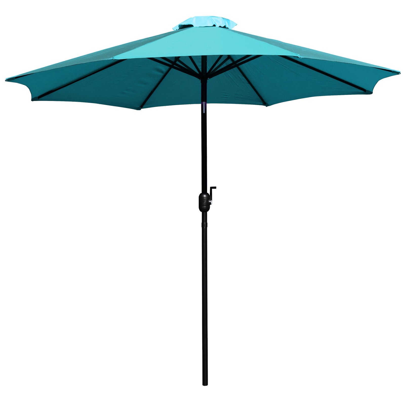 9' Outdoor Patio Umbrella-Crank & Tilt Function - 1.5" Diameter Steel Pole