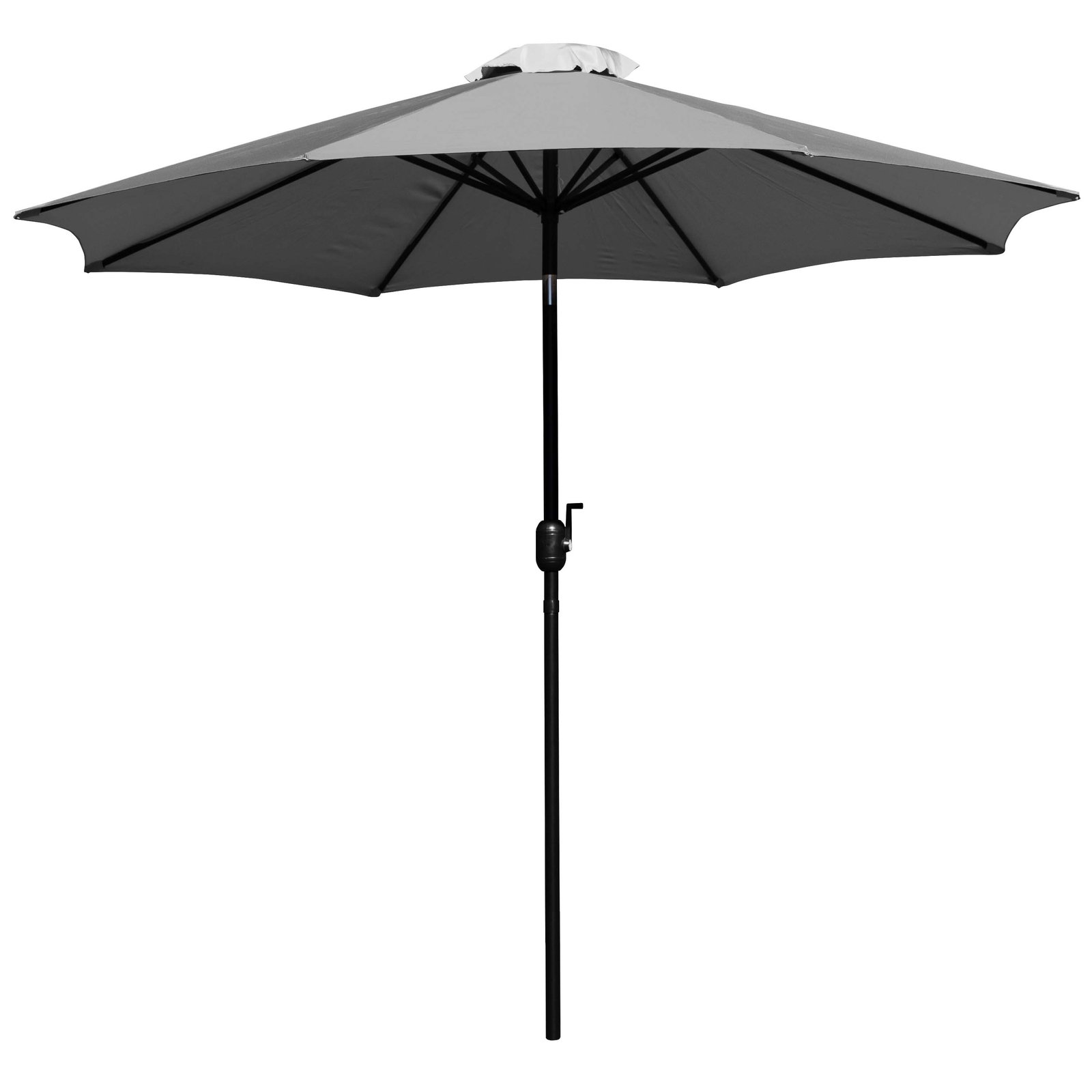 9' Outdoor Patio Umbrella-Crank & Tilt Function - 1.5" Diameter Steel Pole