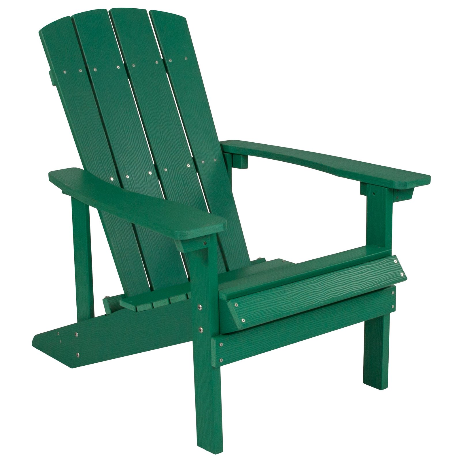 All-Weather Poly Resin Wood Adirondack Chair