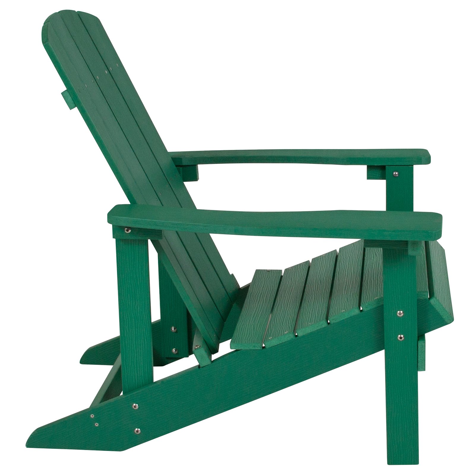 All-Weather Poly Resin Wood Adirondack Chair