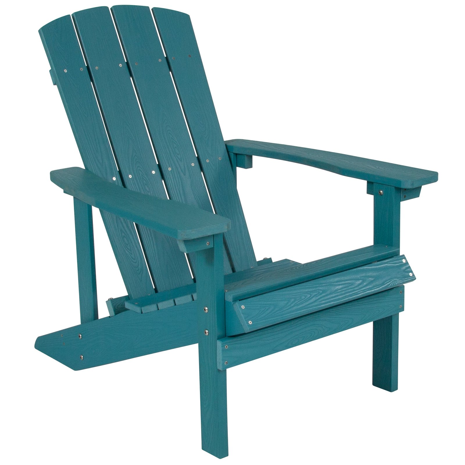 All-Weather Poly Resin Wood Adirondack Chair