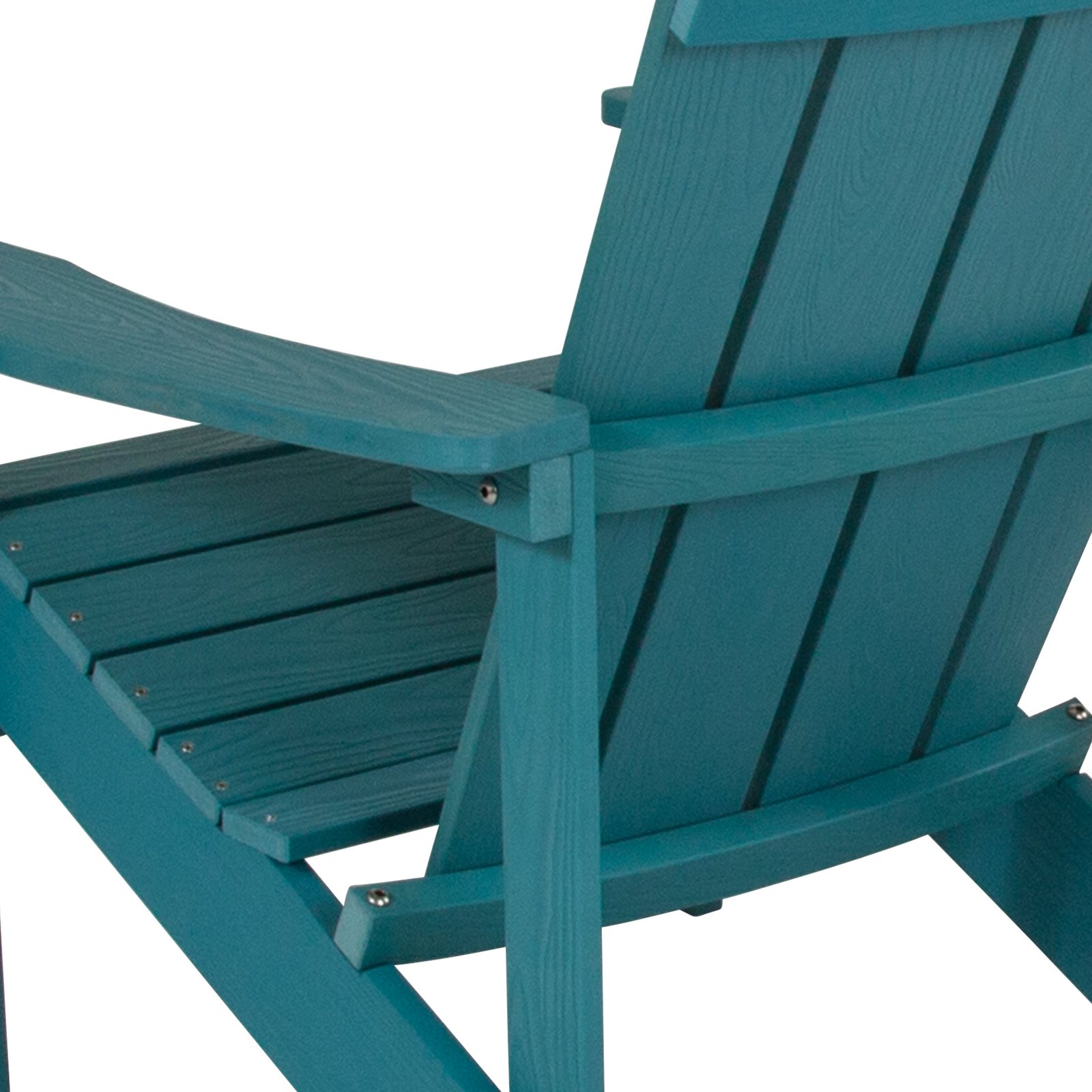 All-Weather Poly Resin Wood Adirondack Chair