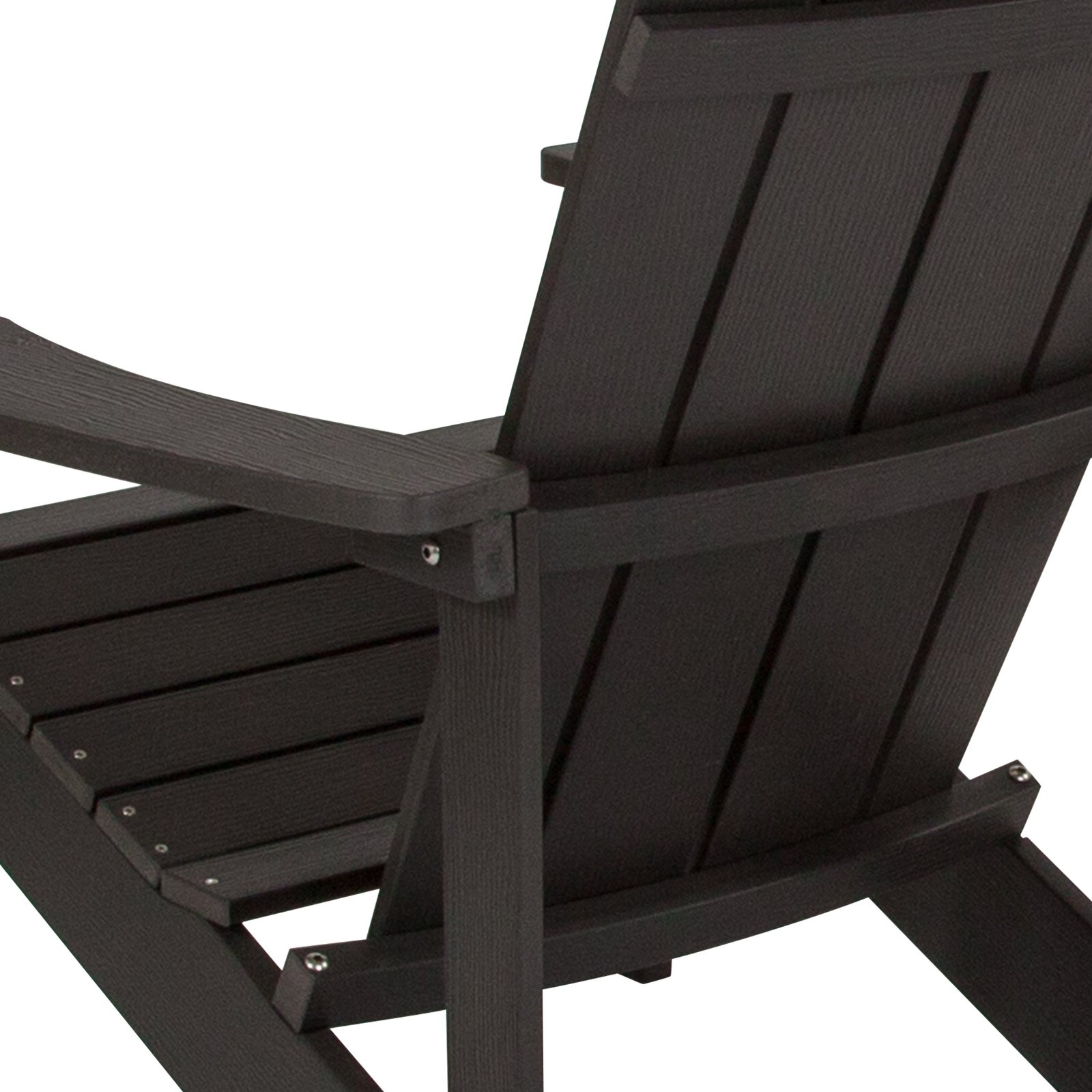 All-Weather Poly Resin Wood Adirondack Chair