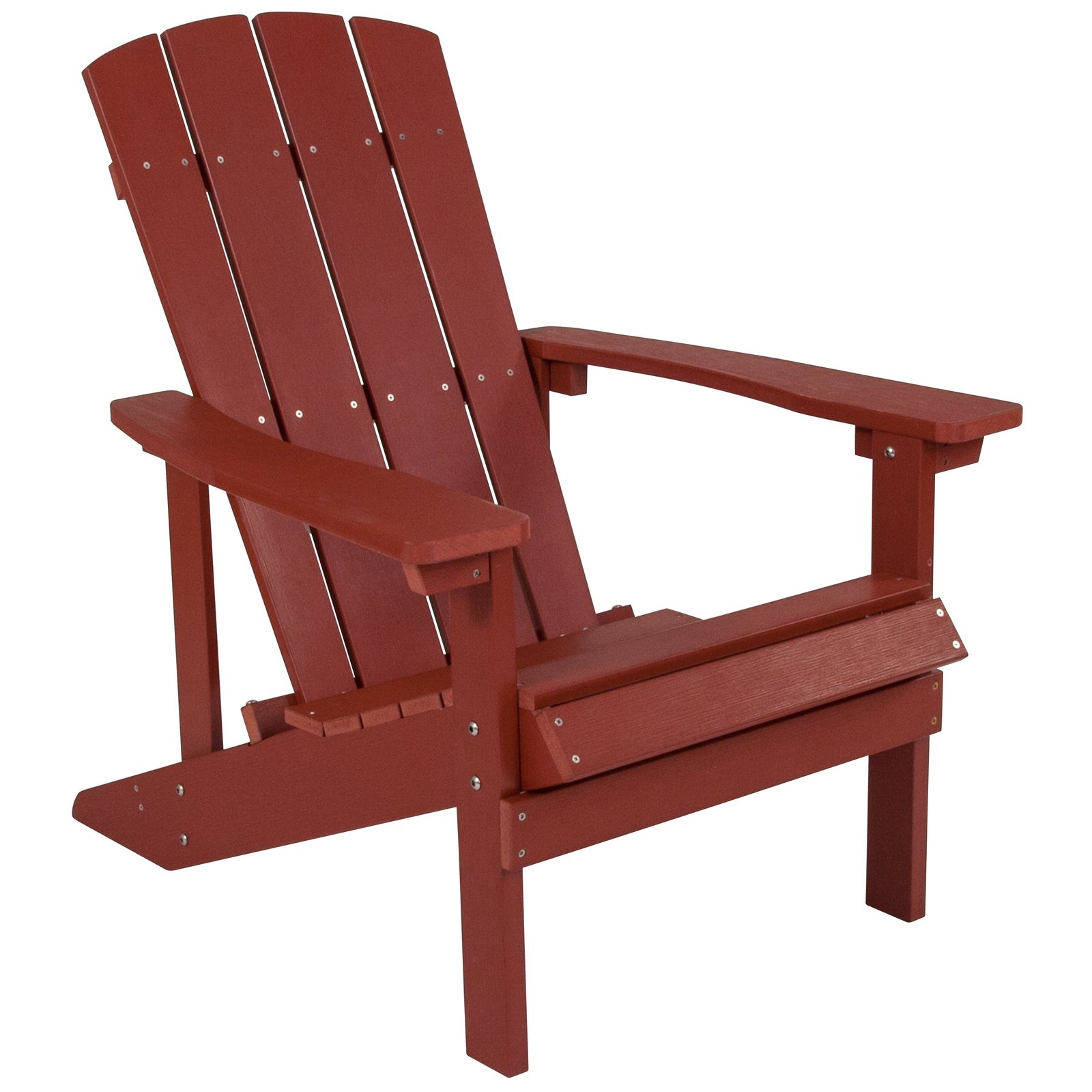 All-Weather Poly Resin Wood Adirondack Chair