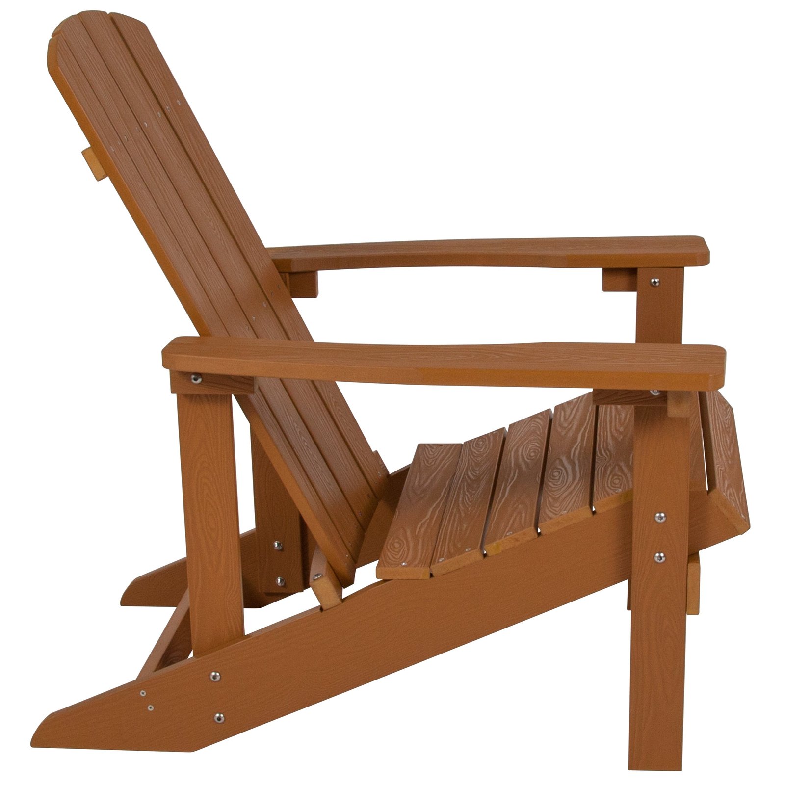 All-Weather Poly Resin Wood Adirondack Chair