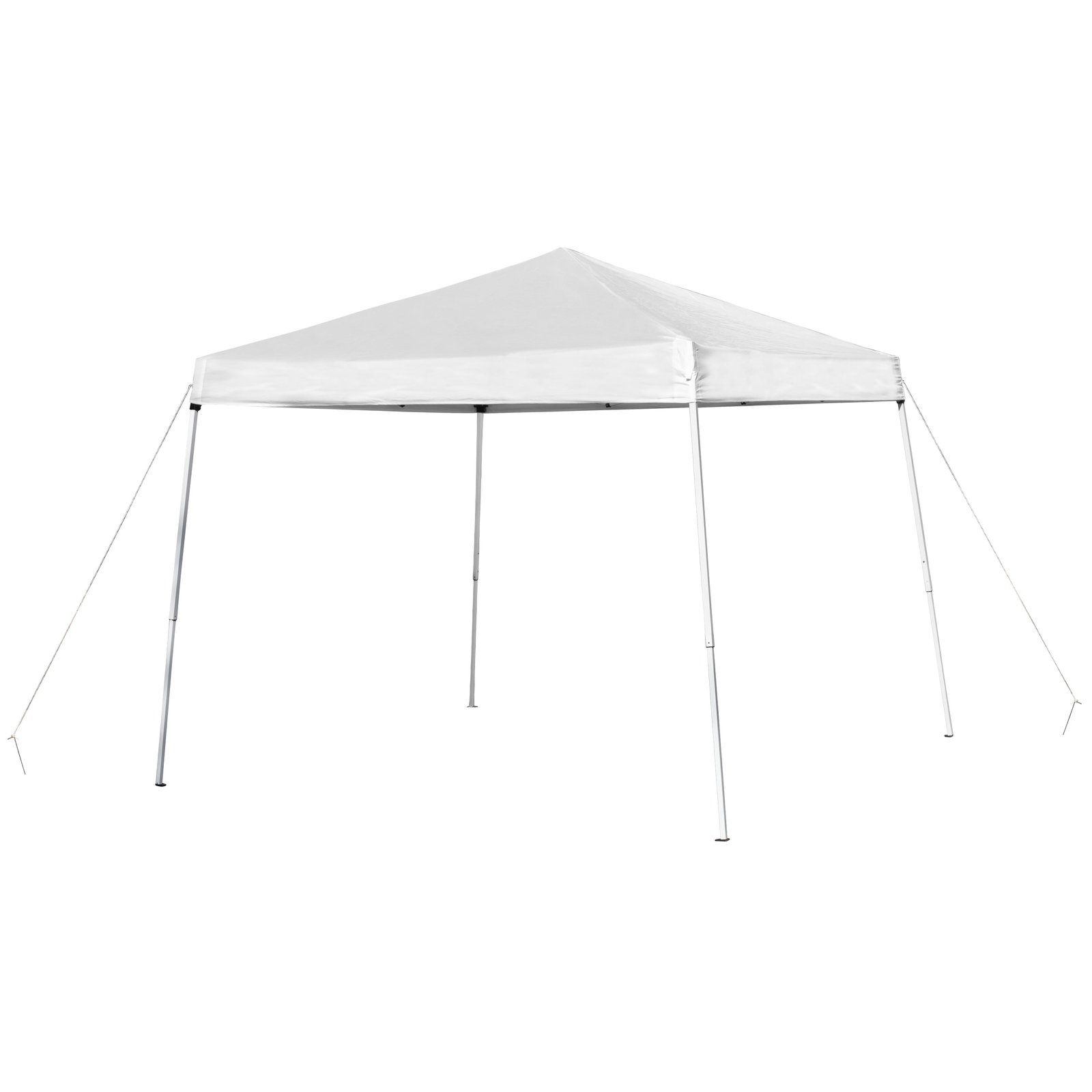 8'x8' Weather Resistant Easy Pop Up Slanted Leg Canopy Tent with Carry Bag