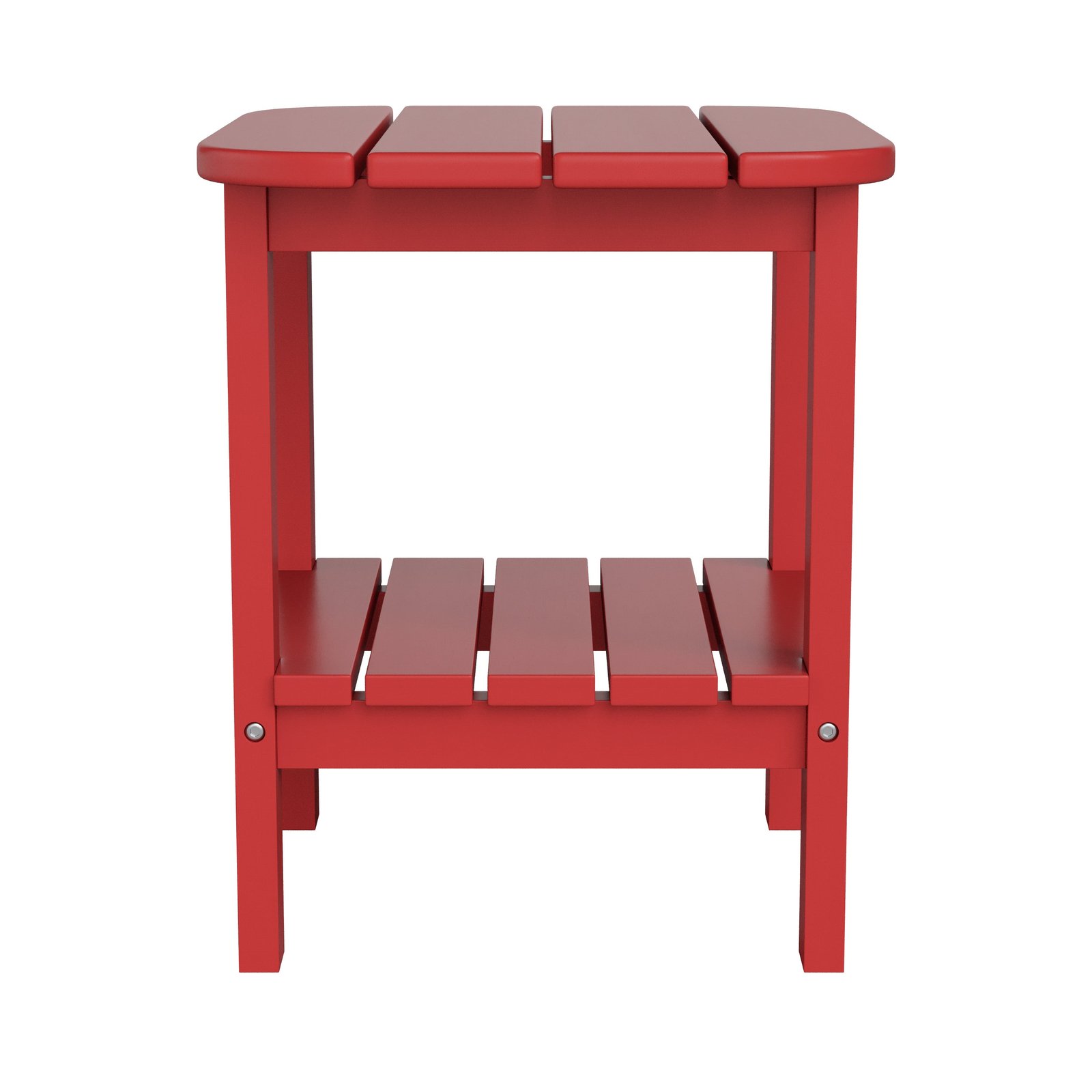 Two Tier Polyresin Adirondack Side Table - All-Weather for Indoor/Outdoor Use