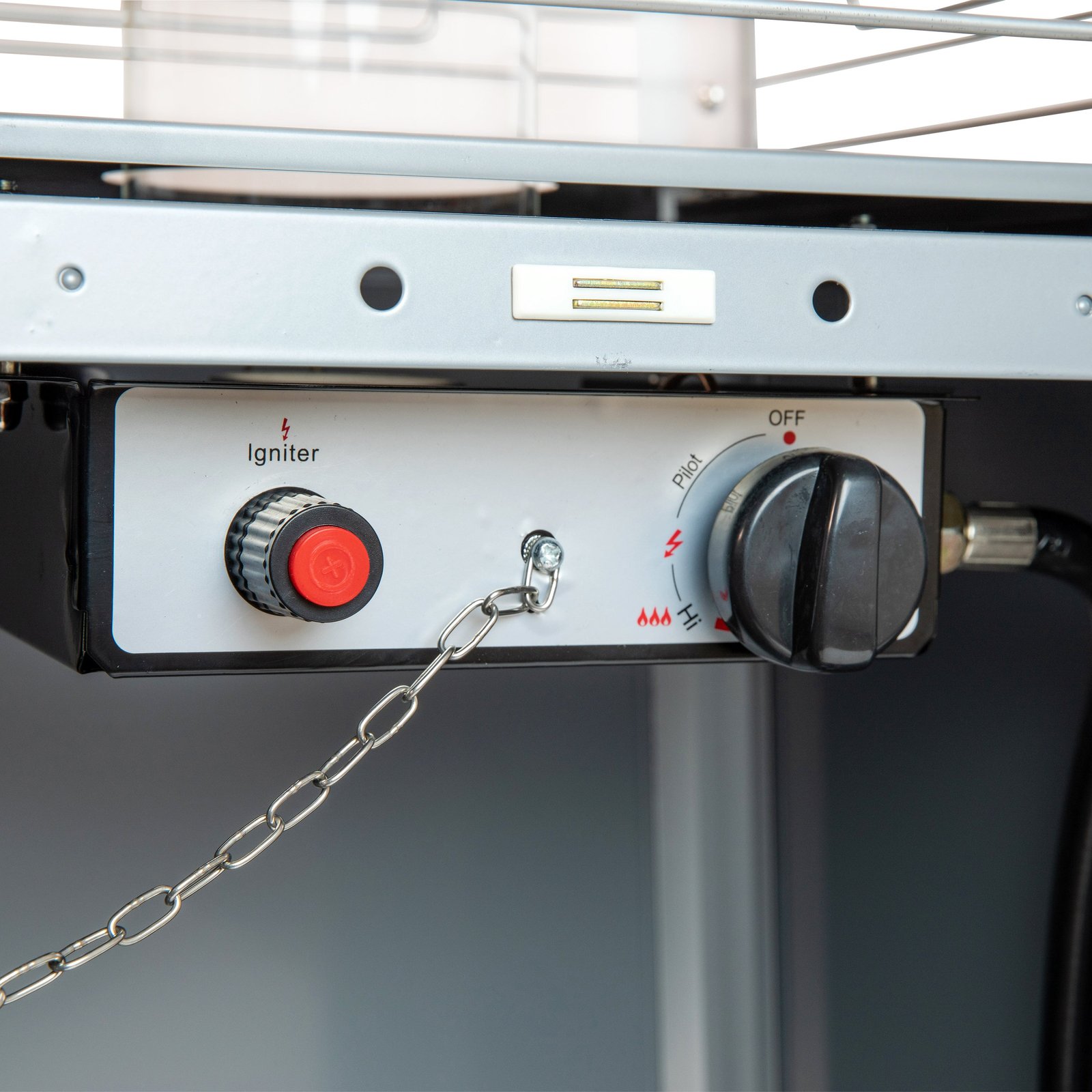 Outdoor Patio Heater - 7.5 Feet Round Steel Patio Heater - 42,000 BTU's