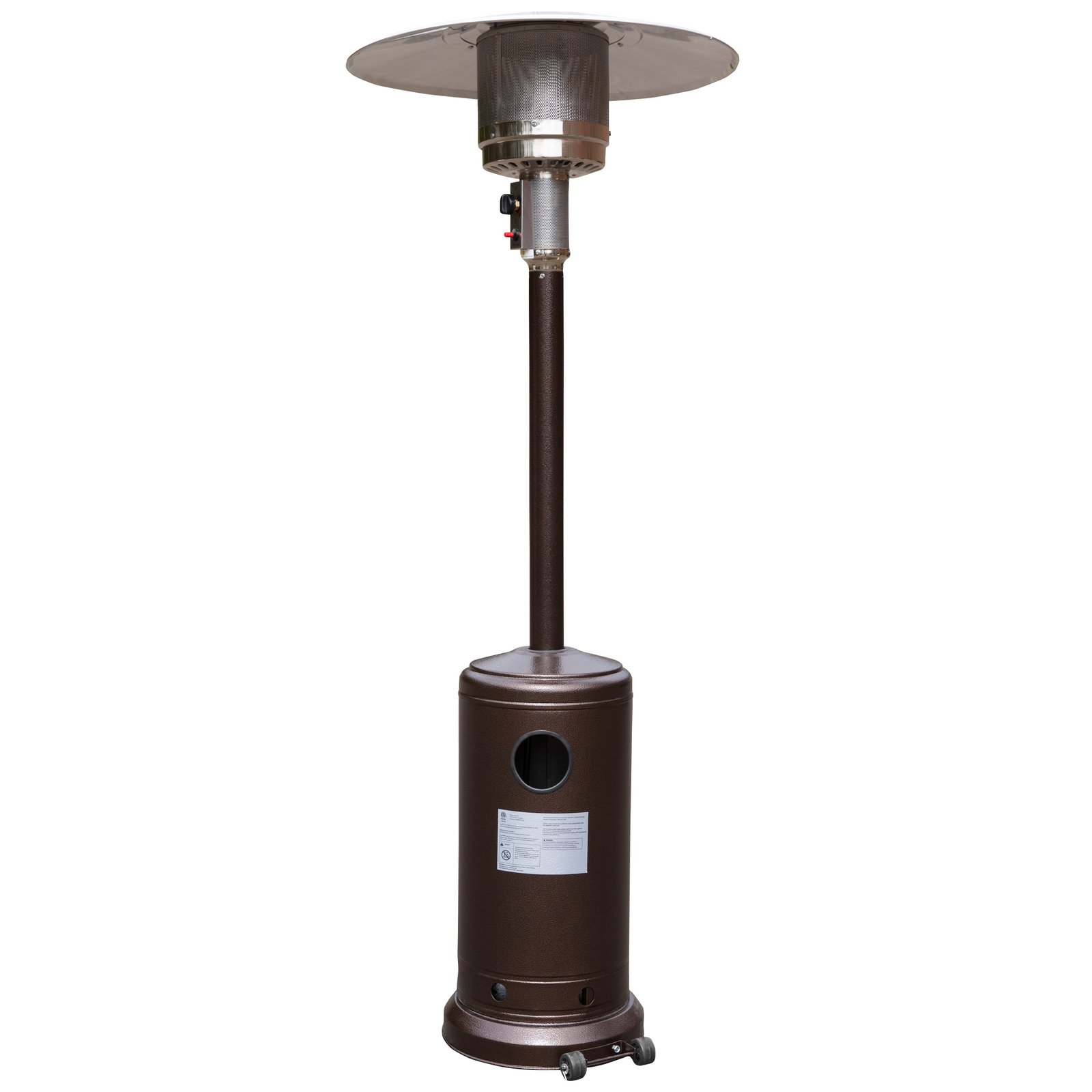 Outdoor Patio Heater - 7.5 Feet Round Steel Patio Heater - 40,000 BTU's