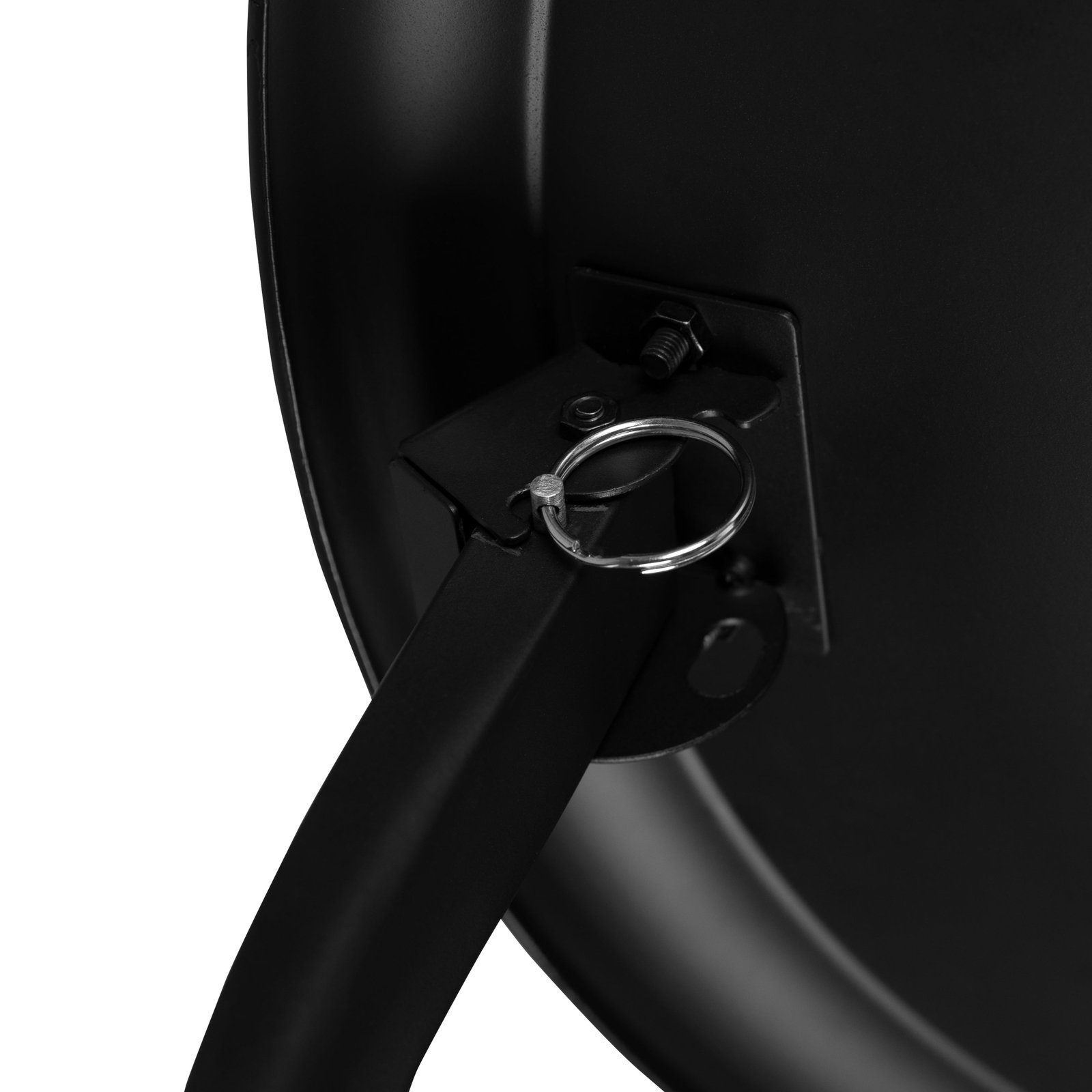 22.5" Iron Foldable Wood Burning Outdoor Firepit with Mesh Screen & Poker